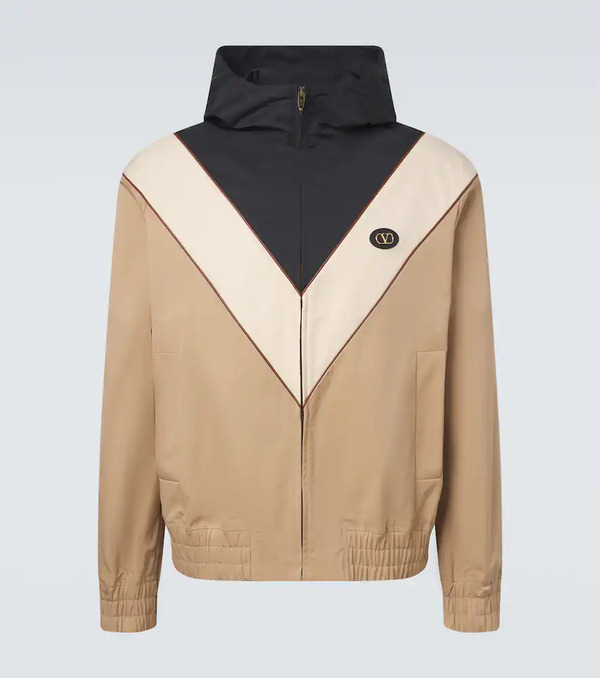  Valentino Valentino Vlogo Striped Jacket 