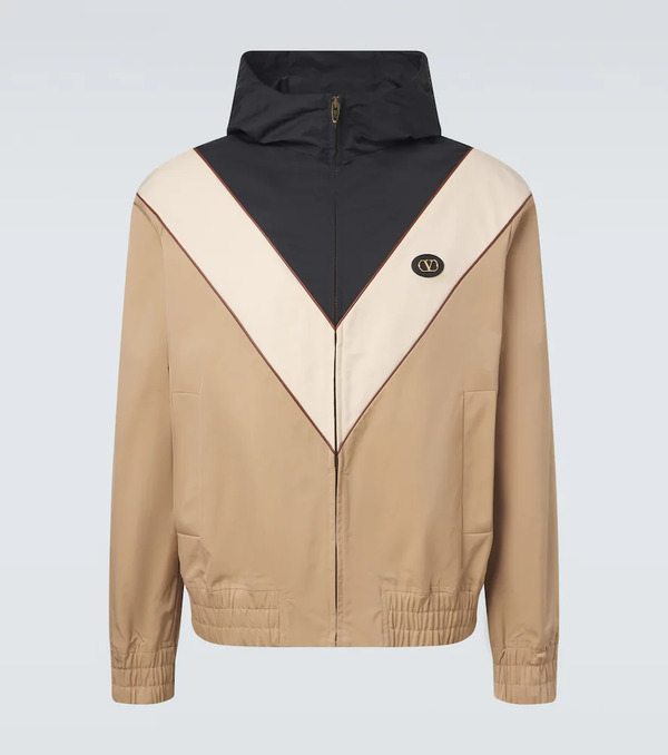  Valentino Valentino Vlogo Striped Jacket 