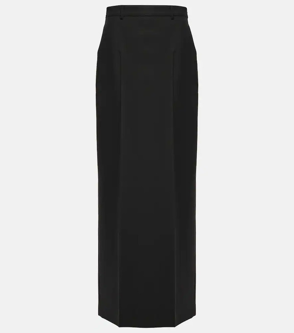  Valentino Valentino Wool-blend Maxi Skirt 
