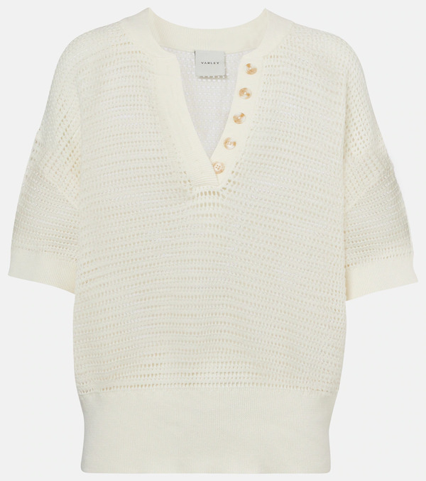  Varley Varley Callie Polo Sweater 