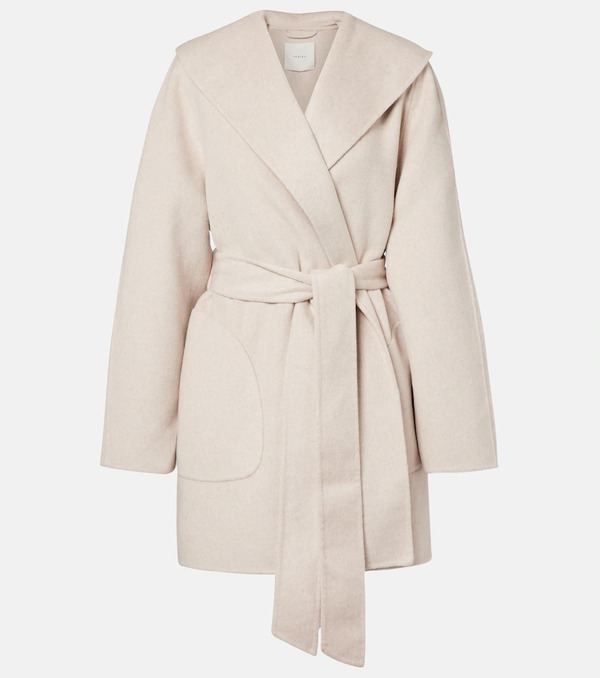  Varley Varley Edgemere Wool-blend Wrap Jacket 