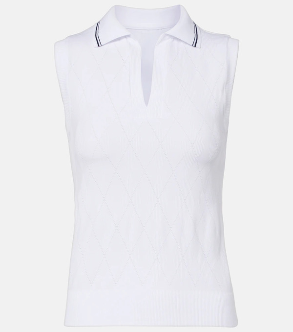  Varley Varley Marit Argyle Polo Shirt 