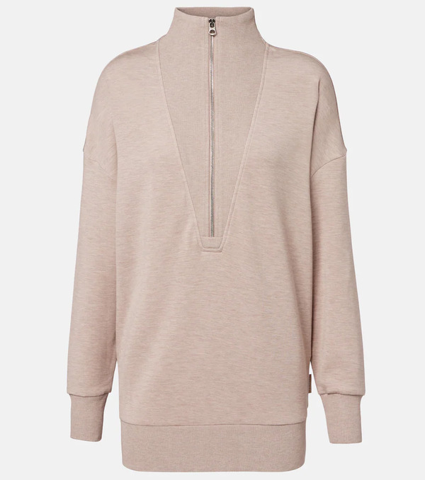  Varley Varley Masie Jersey Half-zip Sweatshirt 