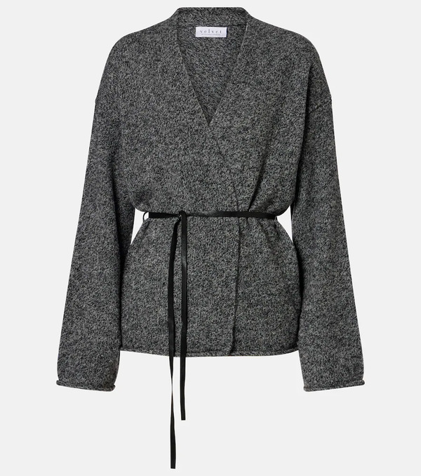  Velvet Velvet Alina Wool-blend Cardigan 