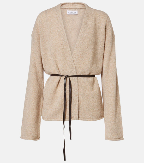  Velvet Velvet Alina Wool-blend Cardigan 