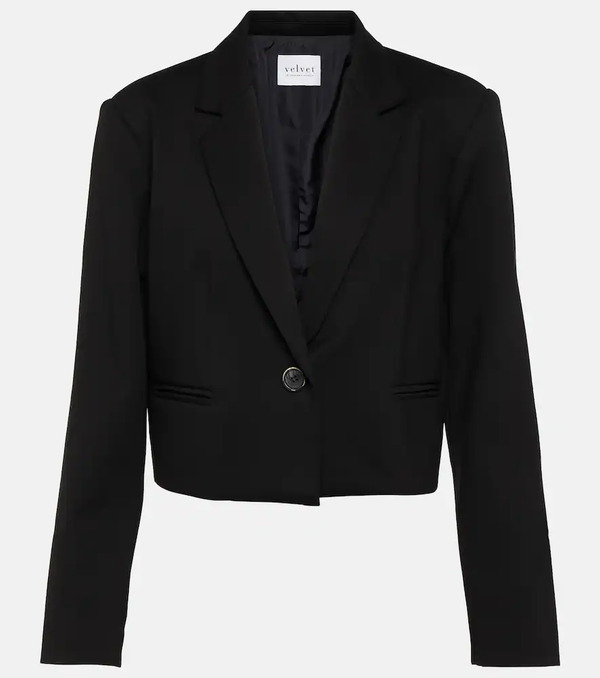  Velvet Velvet Anya Cropped Blazer 