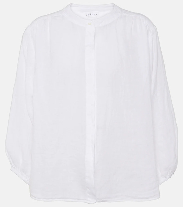  Velvet Velvet Avis Linen Blouse 