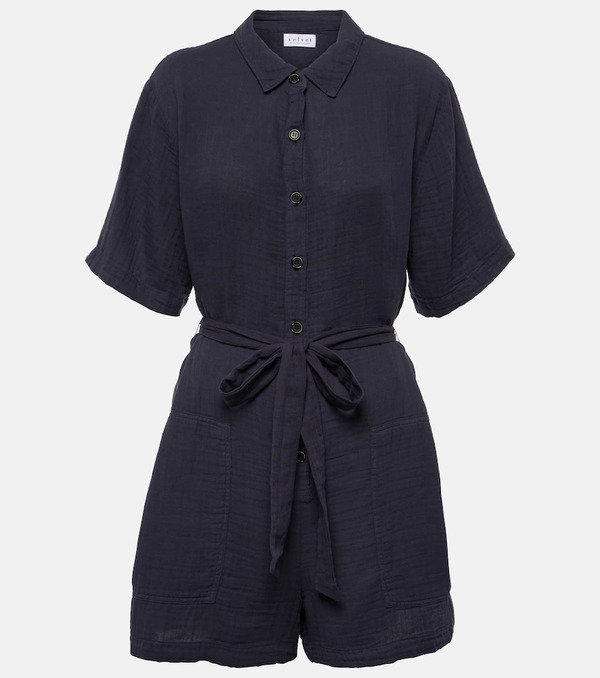  Velvet Velvet Dane Belted Romper 