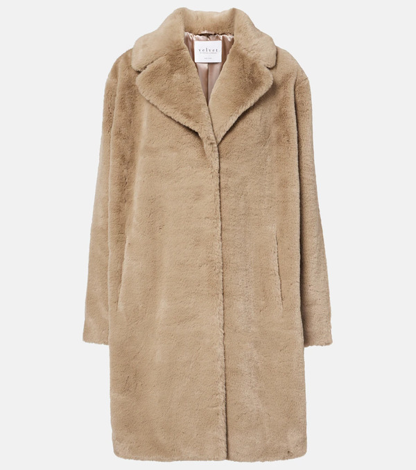  Velvet Velvet Evalyn Faux Fur Coat 