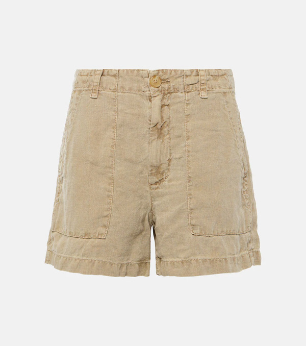  Velvet Velvet Fallon Linen Shorts 