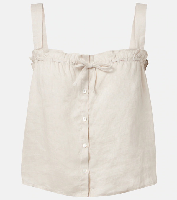  Velvet Velvet Izzie Linen Top 