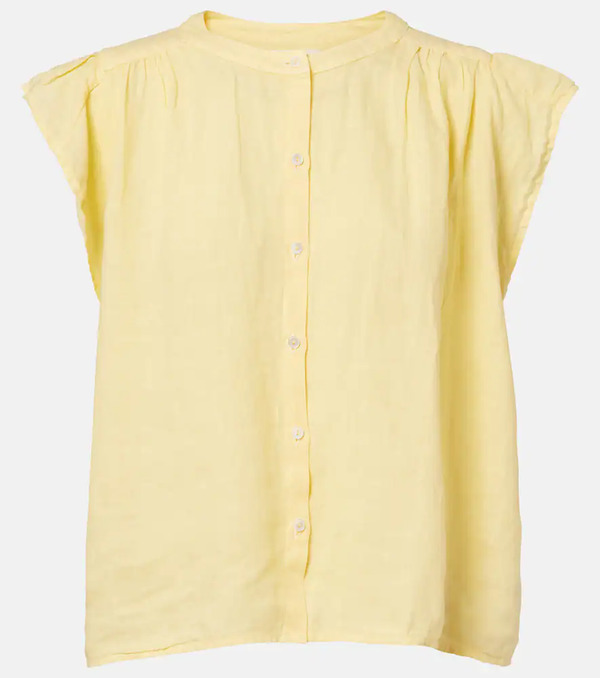  Velvet Velvet Janey Linen Shirt 
