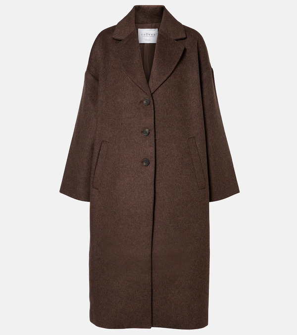  Velvet Velvet Lafayette Wool-blend Coat 
