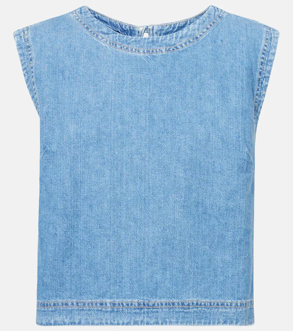  Velvet Velvet Loren Denim Top 