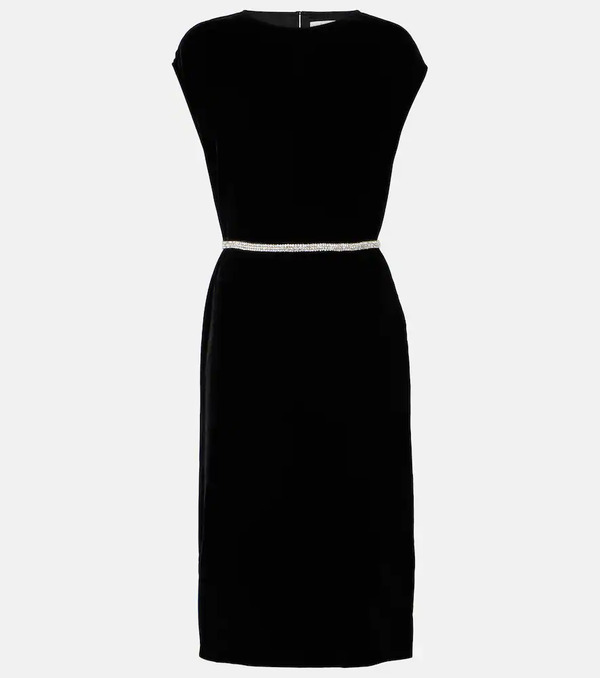  Velvet Velvet Velvet Midi Dress 