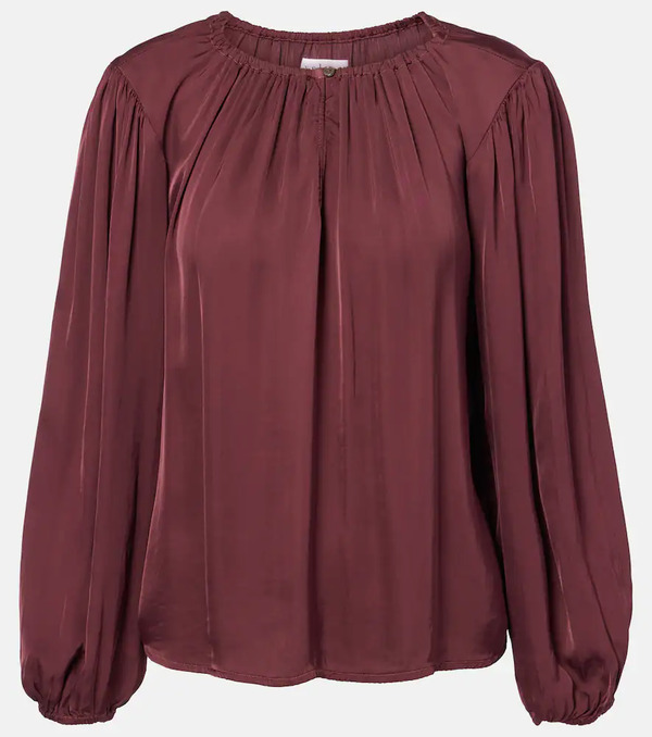  Velvet Velvet Riona Satin Blouse 