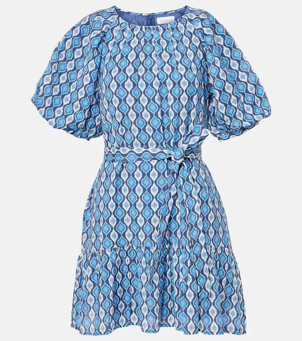  Velvet Velvet Shereen Printed Minidress 