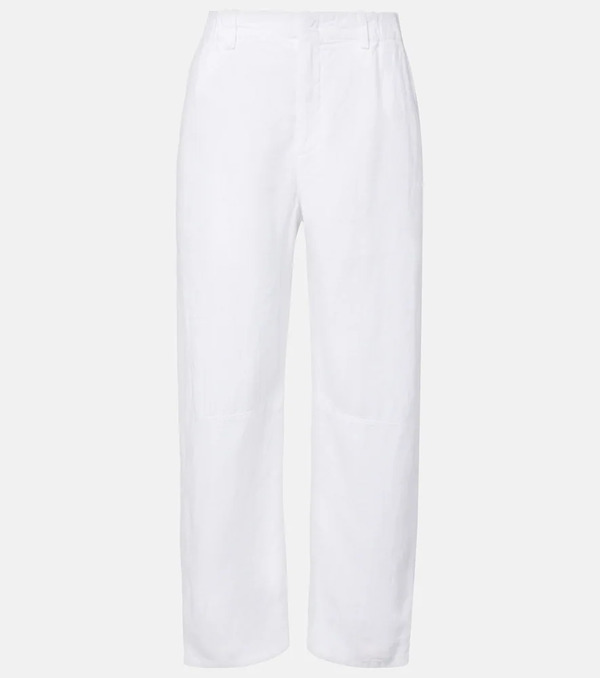  Velvet Velvet Taylor Linen Straight Pants 