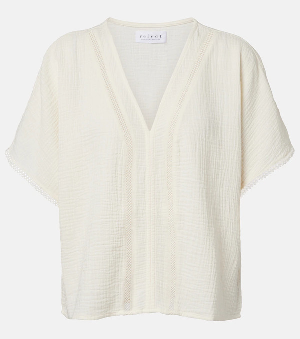  Velvet Velvet Verna Cotton Gauze Top 