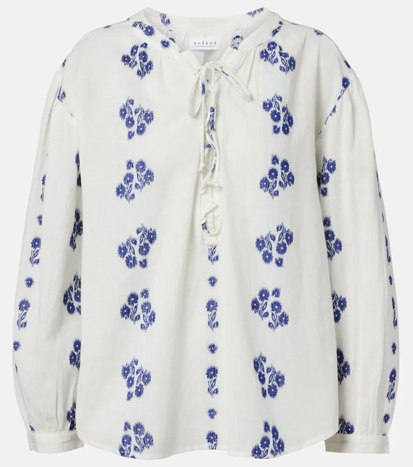  Velvet Velvet Winslet Cotton Blouse 