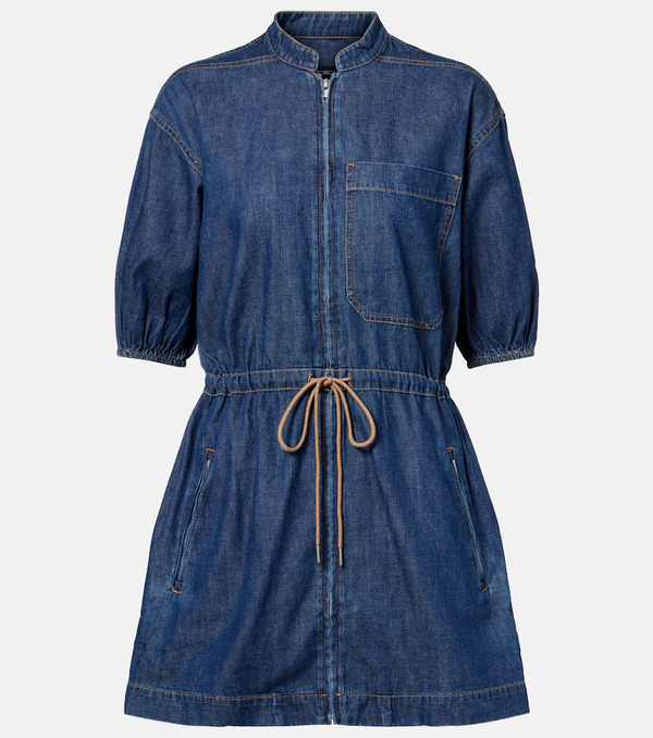 Veronica Beard Veronica Beard Akerman Denim Minidress 