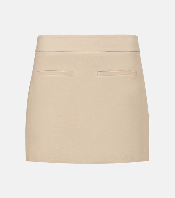  Veronica Beard Veronica Beard Alvara Linen-blend Skort 