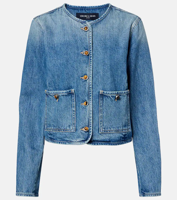  Veronica Beard Veronica Beard Andrea Denim Jacket 