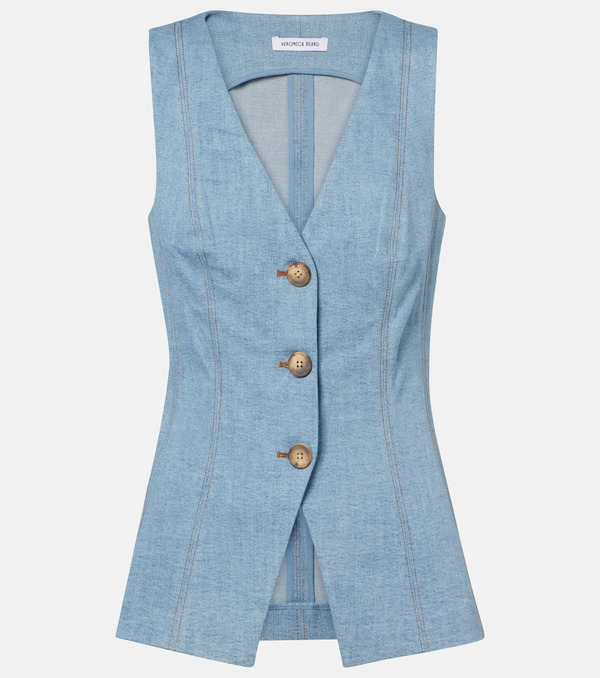  Veronica Beard Veronica Beard Avalina Denim Vest 