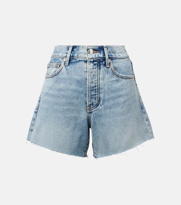  Veronica Beard Veronica Beard High-rise Denim Shorts 