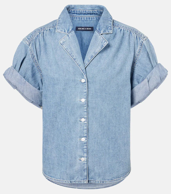  Veronica Beard Veronica Beard Ilene Denim Shirt 