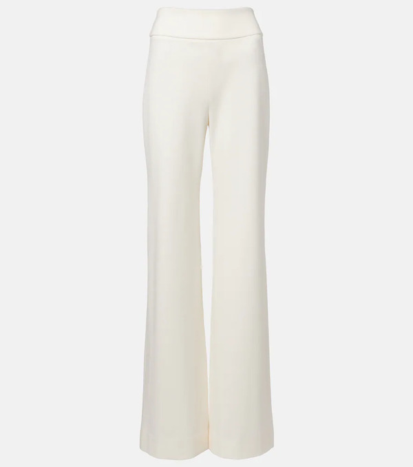  Veronica Beard Veronica Beard Kalinda High-rise Wide-leg Pants 