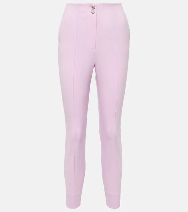  Veronica Beard Veronica Beard Kean Cropped High-rise Slim Pants 