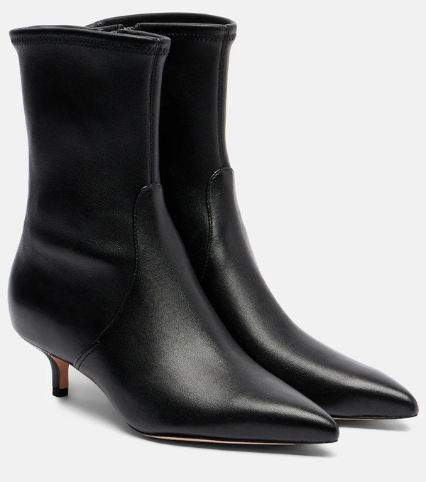  Veronica Beard Veronica Beard Lisa Leather Ankle Boots 