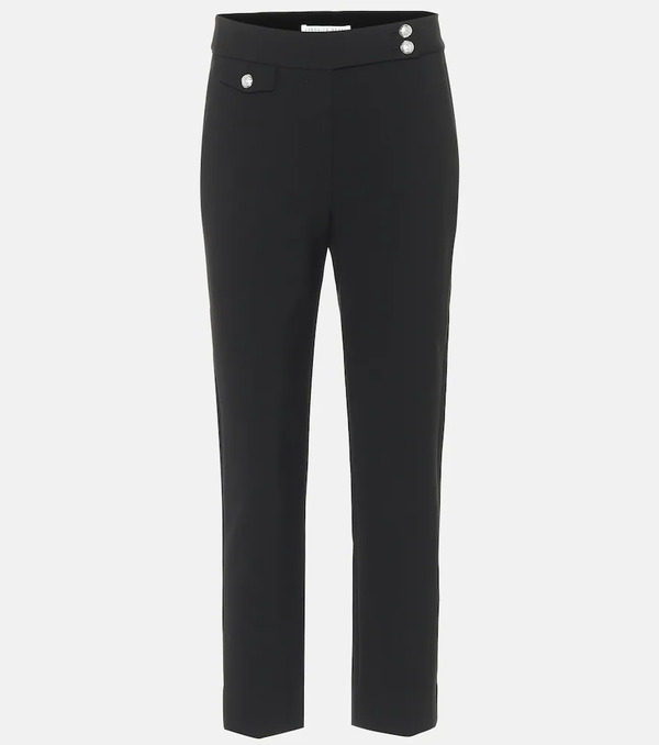  Veronica Beard Veronica Beard Renzo High-rise Slim Cropped Pants 