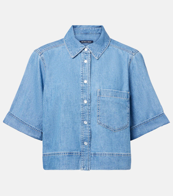  Veronica Beard Veronica Beard Spruce Denim Shirt 