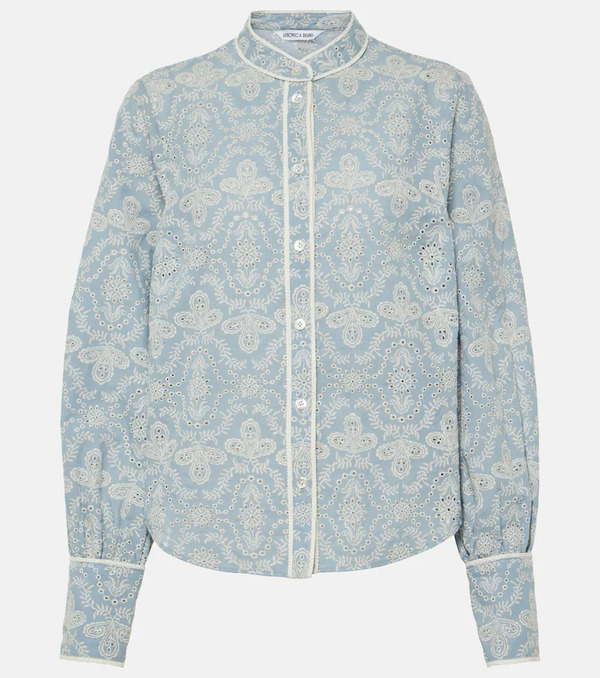  Veronica Beard Veronica Beard Thorp Cotton Blouse 