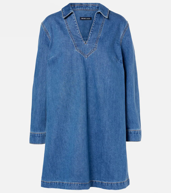  Veronica Beard Veronica Beard Wasta Denim Minidress 