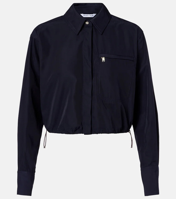  Veronica Beard Veronica Beard Wilfred Technical Taffeta Shirt 