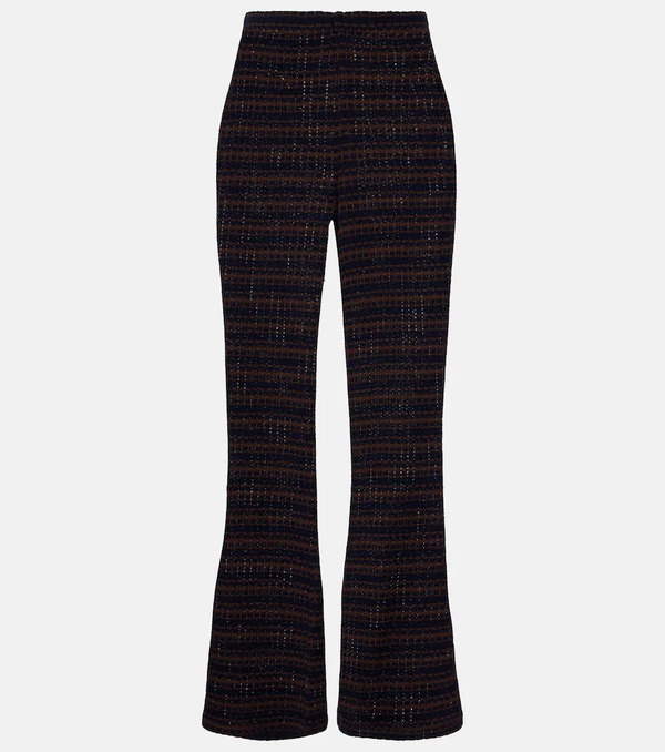  Veronica Beard Veronica Beard Yadira Kick Knitted Flared Pants 