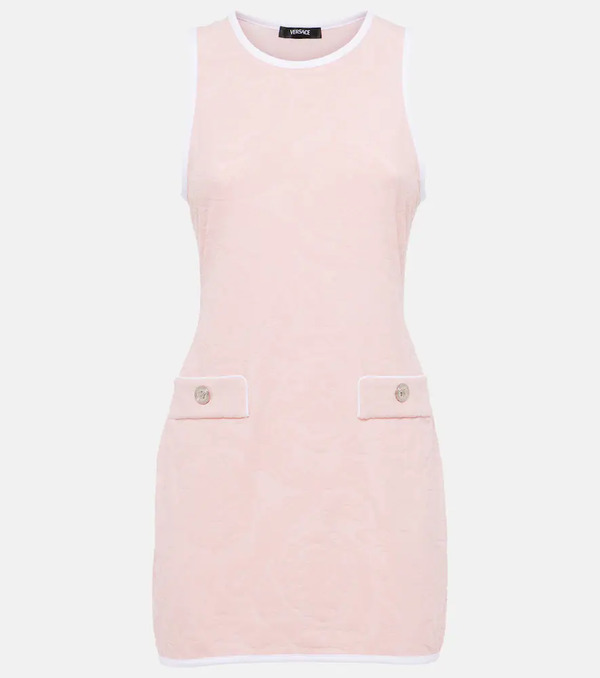  Versace Versace Debossed Minidress 