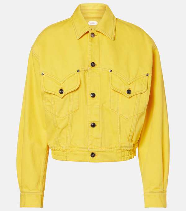  Versace Versace Denim Blouson Jacket 