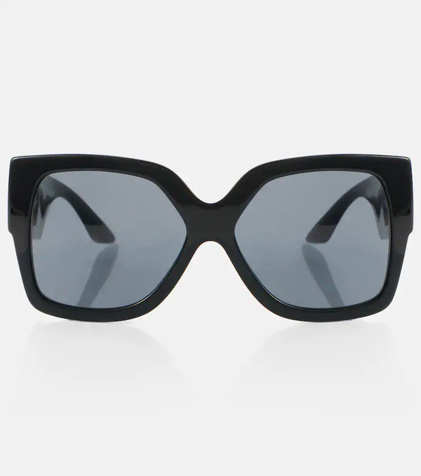  Versace Versace Greca Embellished Oversized Sunglasses 