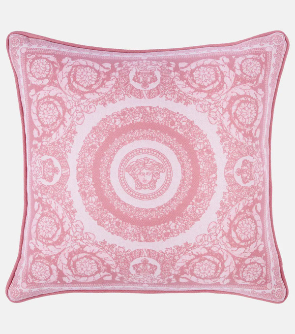  Versace Home Versace Home Crete De Fleur Wool And Cashmere Cushion 