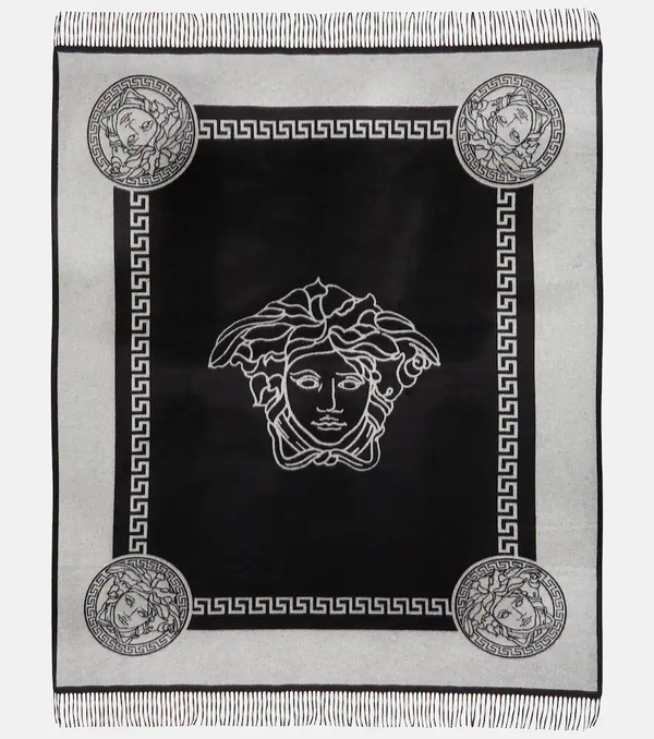  Versace Home Versace Home Greca Key And Medusa Blanket 