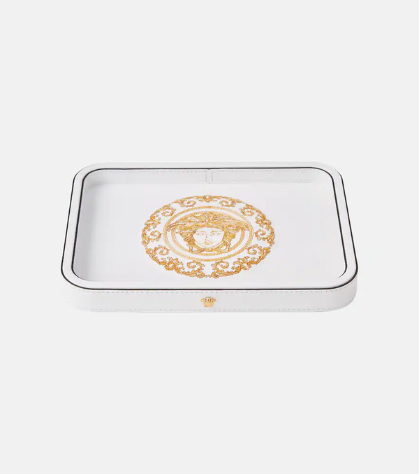  Versace Home Versace Home Medusa Gala Big Leather Tray 