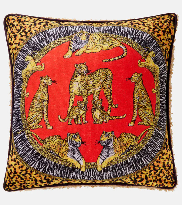  Versace Home Versace Home Wild Cats Wool Cushion 