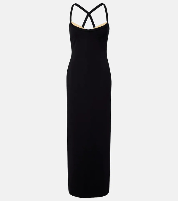  Versace Versace Jersey Bustier Gown 