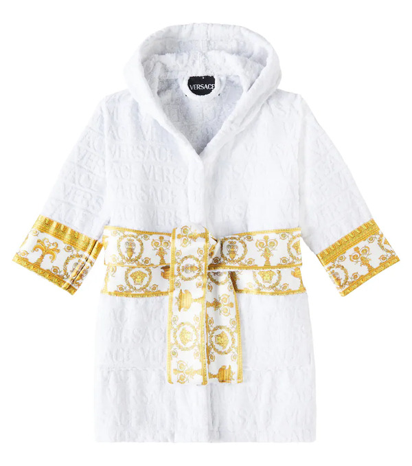  Versace Kids Versace Kids Baroque Bathrobe 