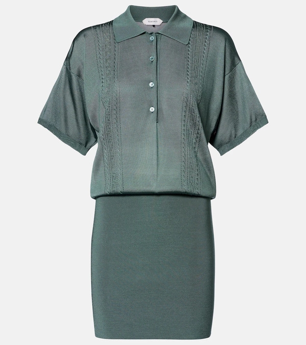  Versace Versace Metallic-effect Minidress 