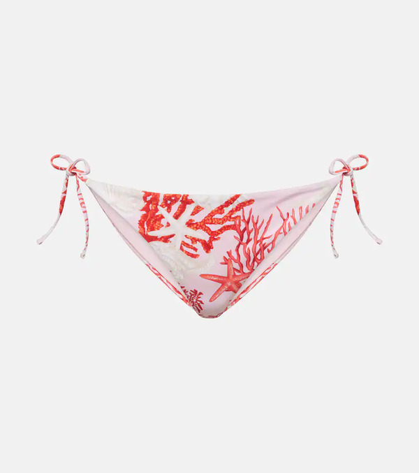  Versace Versace Printed Bikini Bottoms 